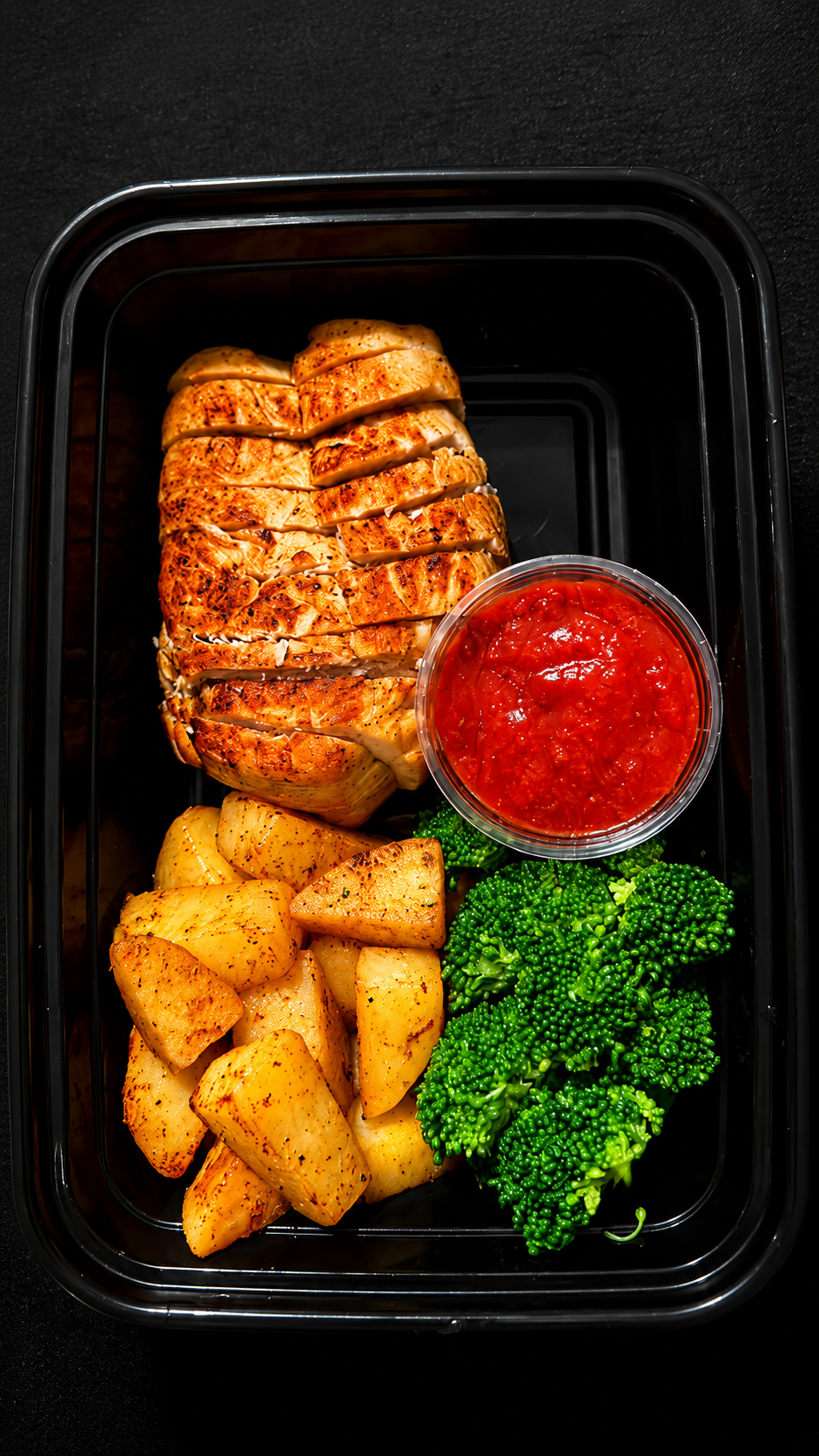 Grilled Chicken Breast & Chili Sauce