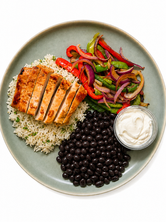 Chicken Fajita Power Plate