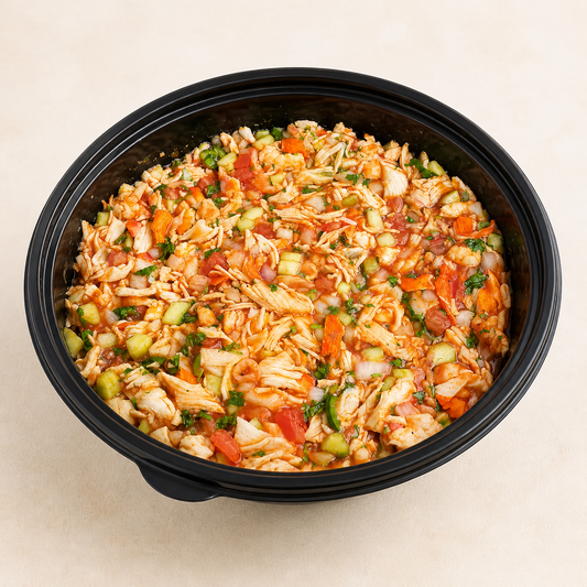 Ensalada de Crab-Camarón