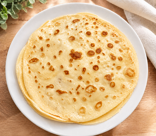 Homemade Plain Crepes (Dozen)